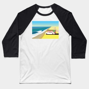 Bungalow by Desert Beach Baseball T-Shirt